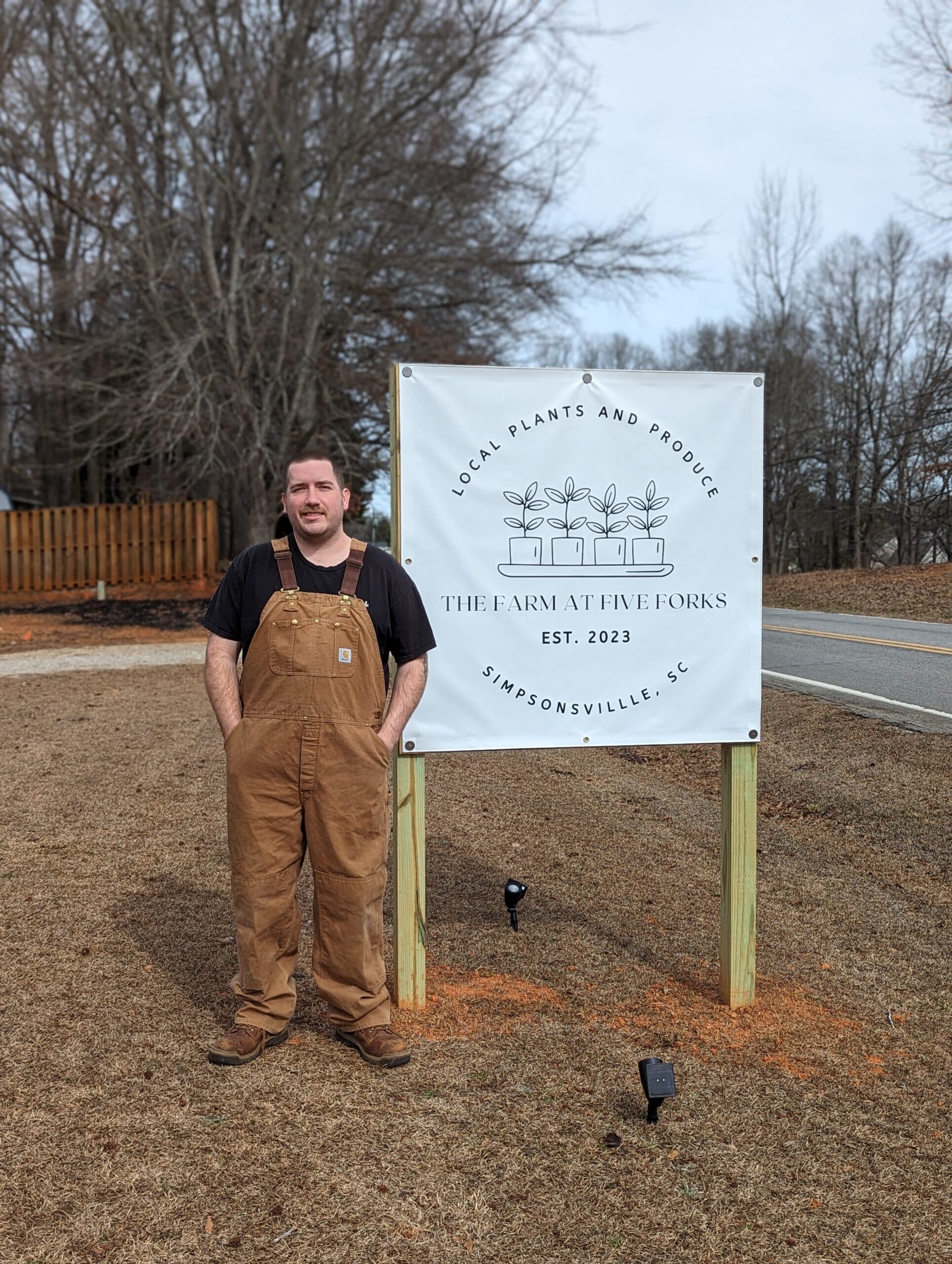 William the senior foreman of the farm at five forks